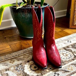 Red Laredo Cowboy Boots